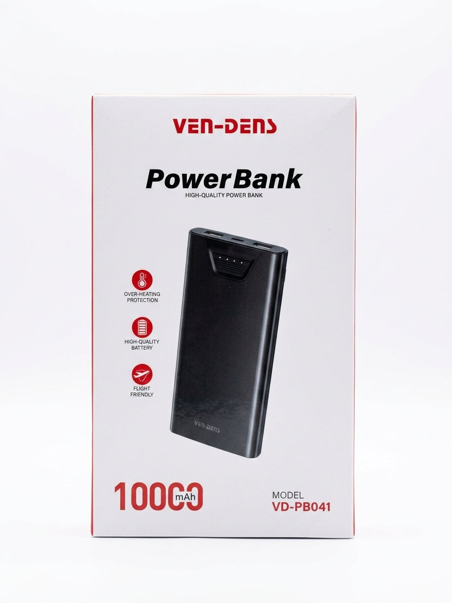VEN-DENS 10000 MAH power bank model VD-PB041