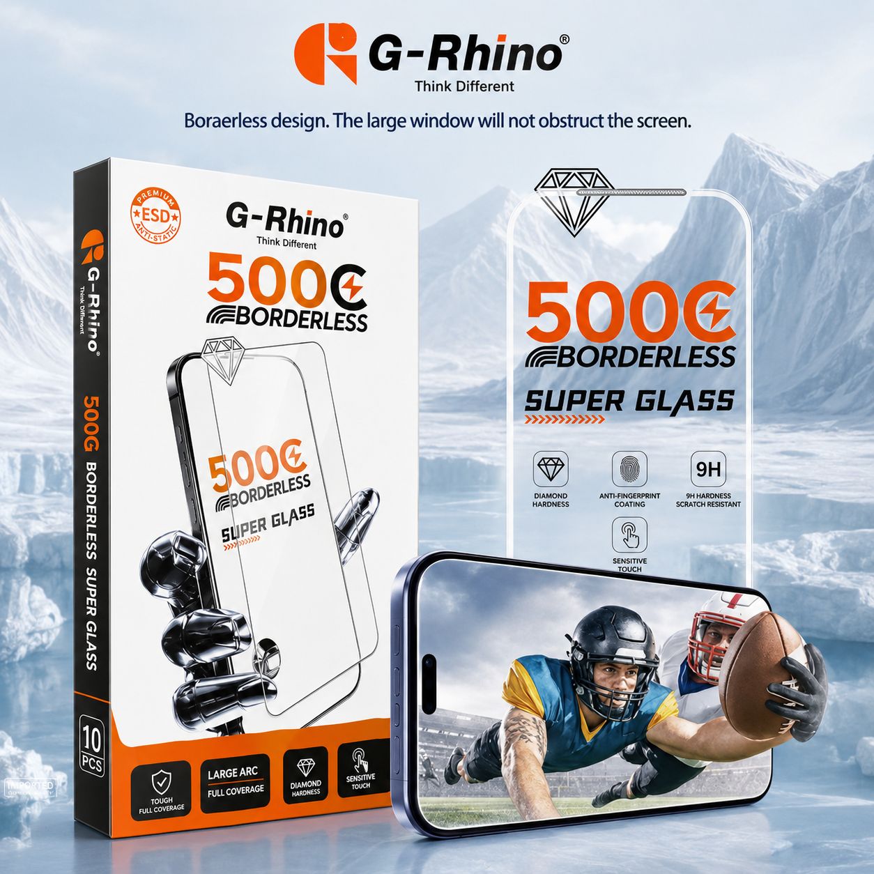 G-Rhino 500c glass