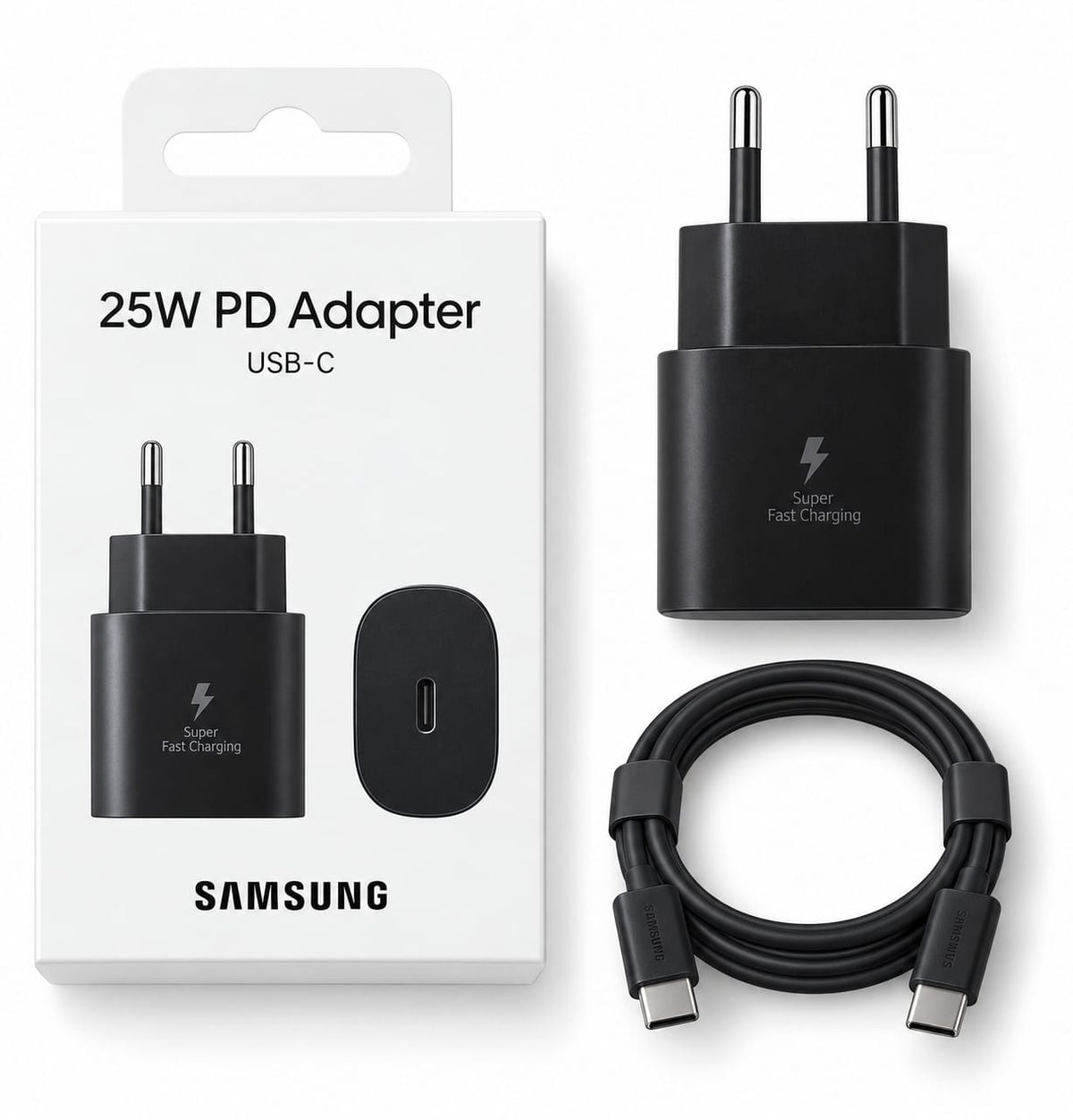SAMSUNG ORIGINAL CHARGER WITH WIRE