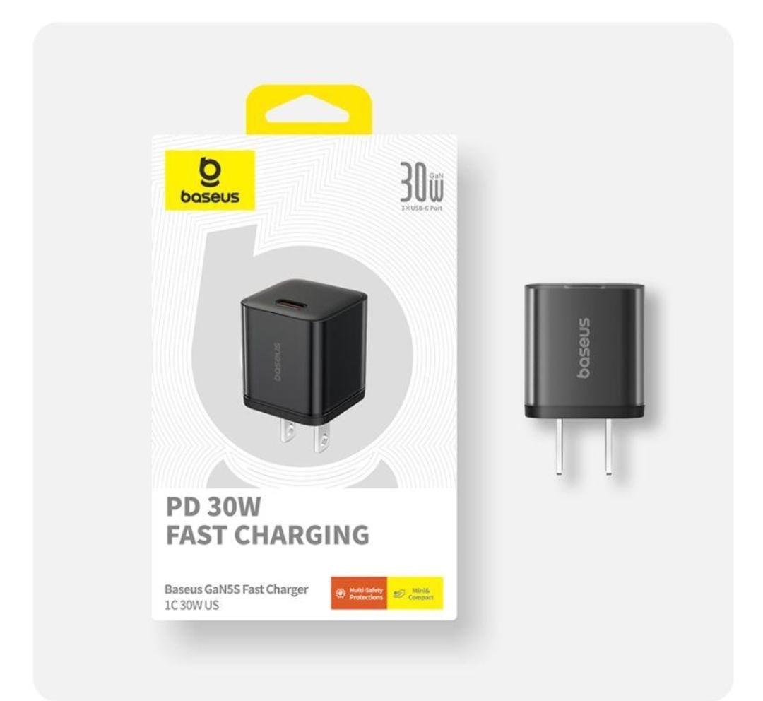Baseus Gan5S Fast Charger 30W